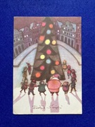 Leonia Janecka Boże Narodzenie Wesołych Świąt pocztówka