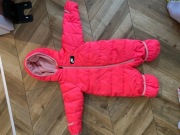 Zestaw 2 kombinezonów niemowlęcych zimowych – NIKE + fioletowy, 62–68 