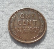 USA Abraham Lincoln Wheat Ears penny 1 cent 1935 KM# 132 Filadelfia Ładny
