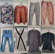 Ubrania dla dziewczynki Zara H&M rozm. 134