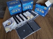 Pudełka na 1 CD DVD. Zestaw 10xBox Case stary typ używane