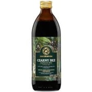 Herbal Monasterium Czarny bez 100% sok z czarnego bzu z witaminą C, 500 ml