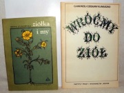 Zestaw 2 książek Wróćmy do ziół Ziółka i my + gratis oryginalna kaseta pop