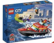 LEGO City Łódź strażacka 60373