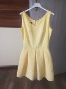 Sukienka na wesele żółta