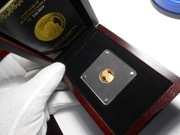 Czarna Madonna z Częstochowy Złoto 999/1000, waga 3,11 g. Nakład 2024 szt.