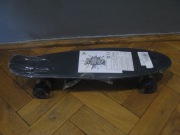 Nowa fiszka deskorolka czarna koła led do 100kg