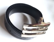 GIANFRANCO FERRE pasek UNISEX, 100% skora, krokodyl