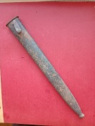 Stary bagnet - pochwa do bagnetu 27,7 cm