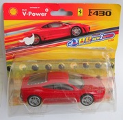 HOT WHEELS / FERRARI F430 / SHELL V-POWER / 1:38