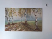 Krajobraz na płótnie