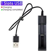 Ładowarka akumulatorków litowo-jonowych 3,7V USB.