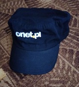 Czapka z daszkiem czarna PATROLÓWKA Onet.pl