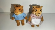 2 figurki flokowane Forest Families jak Sylvanian 
