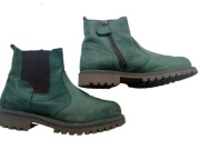 Sztyblety dziecięce botki zielone r 33 wkł 21