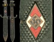 HJ - Hitlerjugend Fahrtenmesser - Gottlieb Hammesfahr, Solingen Foche