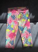 Tropikalne leginsy 3/4 - rozm. 116