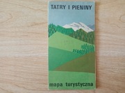 Tatry i Pieniny 1:75 000 - mapa turystyczna z 1977