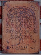 Tablica Ouija wywoływanie duchów halloween plansza