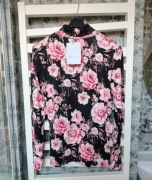 Nowa piękna bluzeczka w różowe mohito 34, 93% wiskoza 