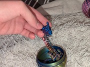 Magiczny Kryształowy Smok w Jaju