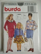 Wykroje krawieckie Burda 4486, rozm. 128 - 176 cm.