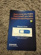 Zaślepka / zasłona na kamerkę internetową