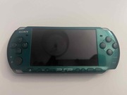 PSP 3000 Spirited Green, nowa karta 64gb, bateria, ARK4