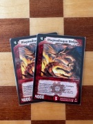 2x Duel Masters Magmadragon Melgars DM-08 39/55 (Stan LP, VG)