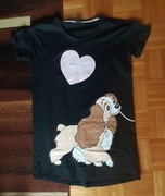 t shirt bluzka damska damski L długa