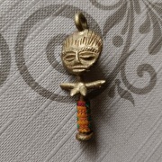 Ashanti Akwaba Ghana Amulet płodności Afrykańskie amulety