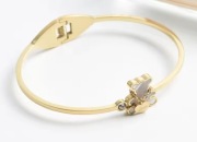Złota bransoletka z 