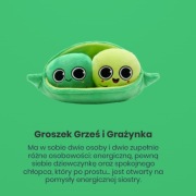 Groszek Grześ i Grażynka - Gang Produkciaków ORYGINALNA + 2 maskotka GRATIS