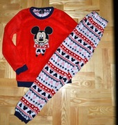 115^ świąteczna piżama z polaru komplet Mickey  S