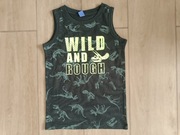 Bluzka na ramiączkach dinozaury 128/134