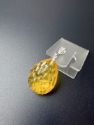 Srebrna zawieszka z bursztynem bałtyckim 5,55 g