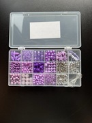 Zestaw koralików do robienia biżuterii Zestaw dla dzieci