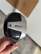 Kij do golfa driver BULLET xf-5 kaptur 24 stopnie titanium matrix NOWY powy