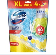 Domestos kostki koszyczki do wc 4szt lime