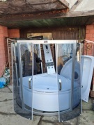 Wanna z hydromasażem 