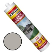 Soudal Bezbarwny Silikon Uniwersalny 280 ml