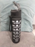 Czarny bidon motywacyjny 0.75l