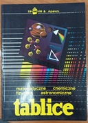 Tablice matematyczne chemiczne fizyczne astronomiczne