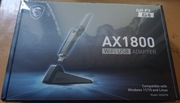 Nowa karta sieciowa MSI AX1800 WiFi 6 (802.11 ax) na USB Gwar. 