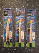 zestaw pędzli do malowania szkolne  Kidea 