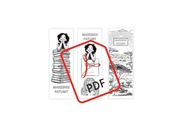 Marzenie Fatumy - 3 zakładki książkowe do kolorowania PDF