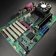 Zestaw Retro PC: Epox EP-8KRAI-X | Athlon XP 2000+ | 1GB RAM | Sprawny!