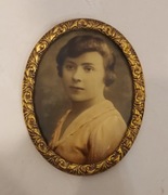 Fotografia - portret wypukły w ramce