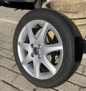 Komplet felg aluminiowych 16” 4x100 ET45 + opony Bridgestone 195/50 R16