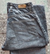 Jeansy wide leg rozmiar S36 / M38 niebieskie